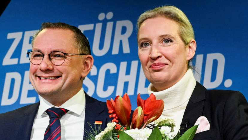 Germany’s far-right AfD party names Weidel as candidate for chancellor