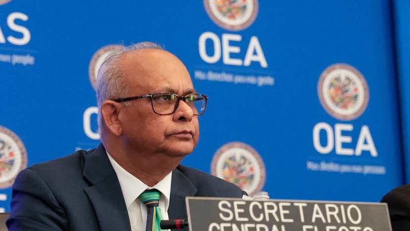 Organization of American States (OAS) elects their new secretary general in Washington