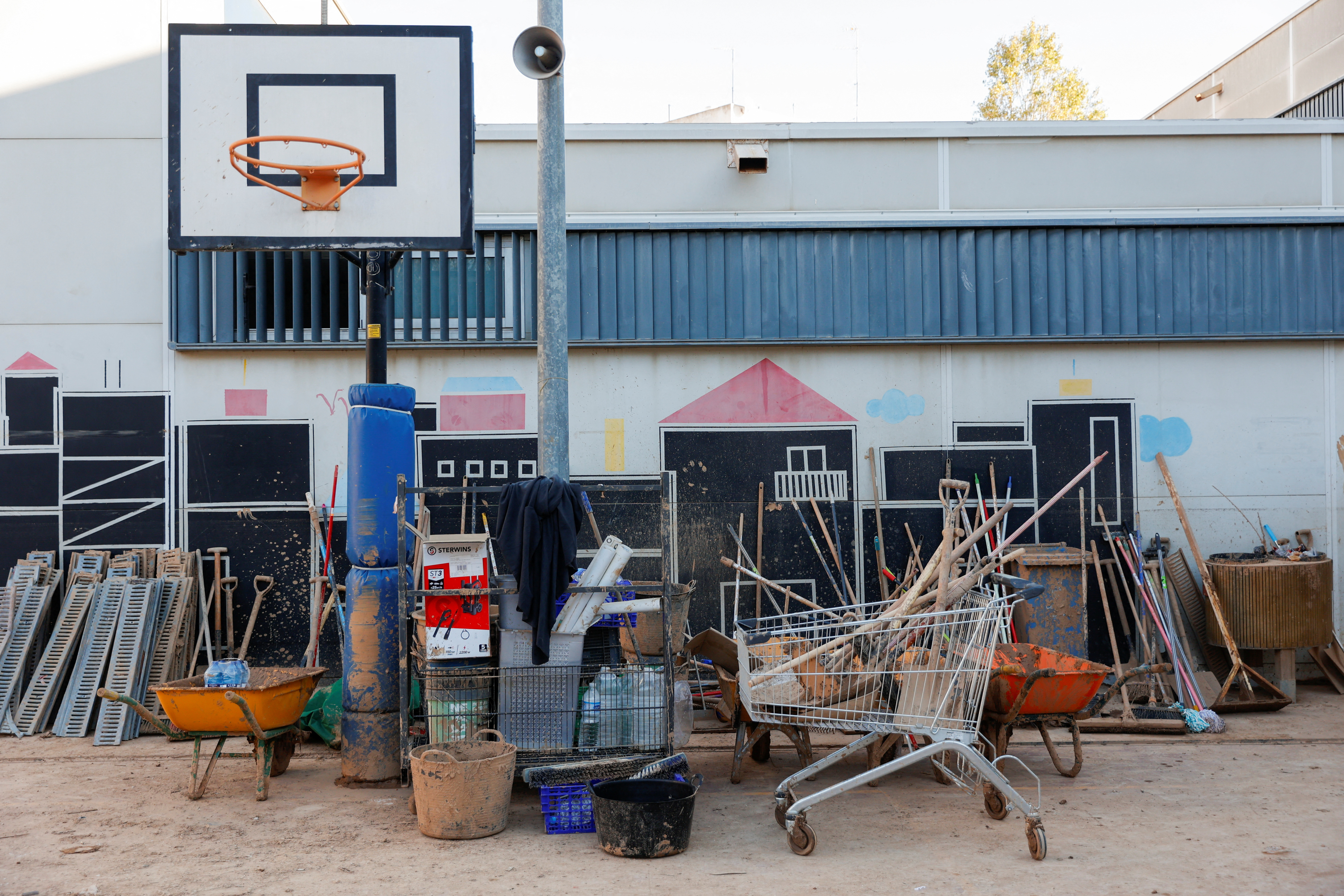 Schools remain closed in eastern Spain after deadly floods hit areas near Valencia