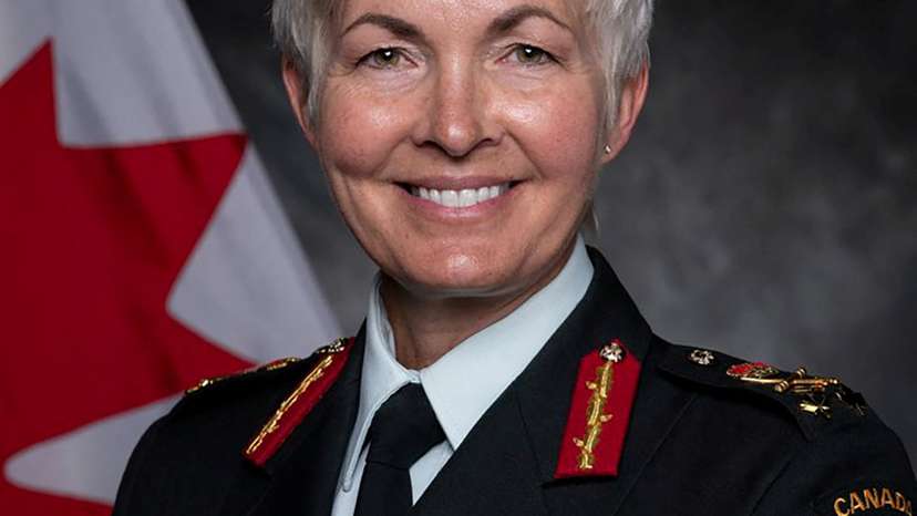Canadian Armed Forces Lieutenant-General Jennie Carignan