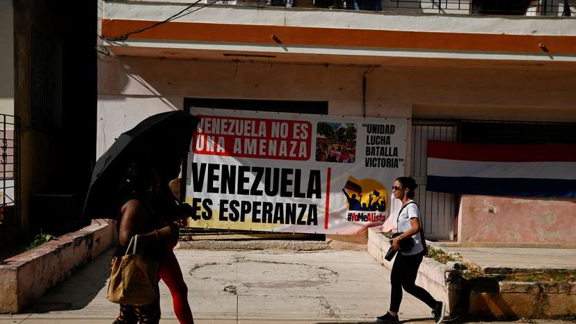 Cuba rallies in support of Venezuela