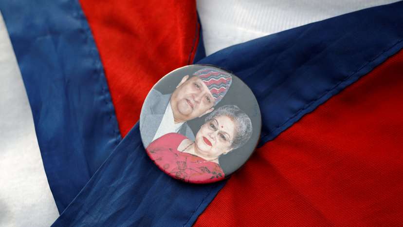 FILE PHOTO: Protest demanding the restoration of constitutional monarchy in Kathmandu
