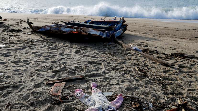 FILE PHOTO: Aftermath of deadly migrant shipwreck in Steccato di Cutro near Crotone