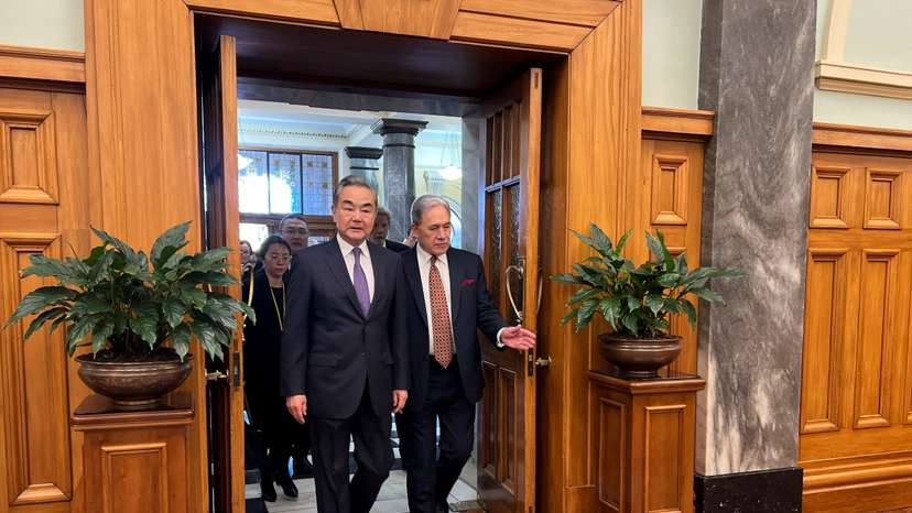 China's Foreign Minister Wang Yi visits New Zealand