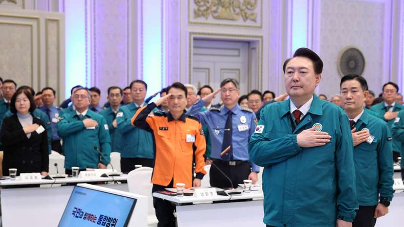 South Korea's Yoon holds meeting with military chiefs