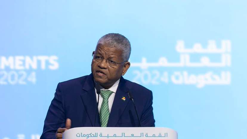 Seychelles President Wavel Ramkalawan
