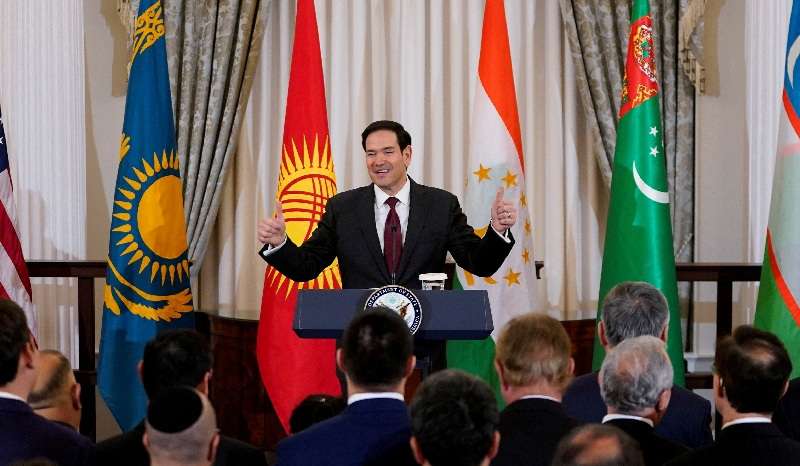 FILE PHOTO: Rubio plans to visit five Central Asian states in 2026