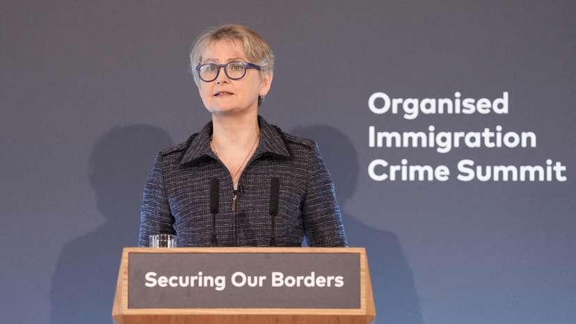 FILE PHOTO: Organised Immigration Crime Summit in London