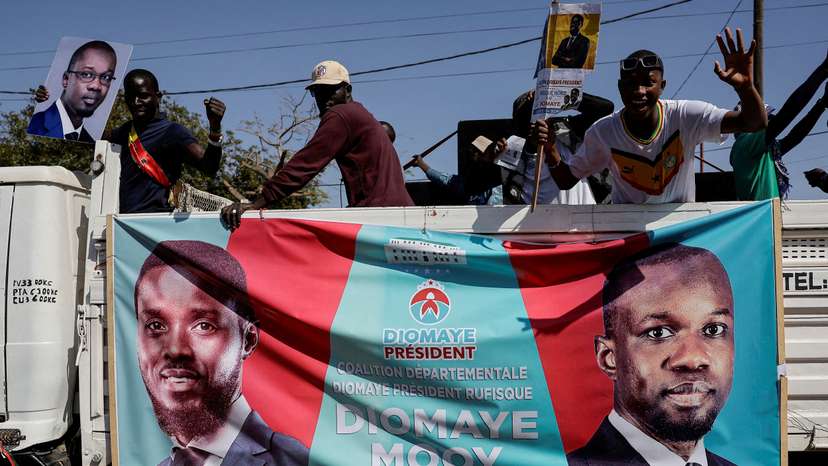FILE PHOTO: Senegalese presidential candidate Faye remains in detention as campaigning gains momentum