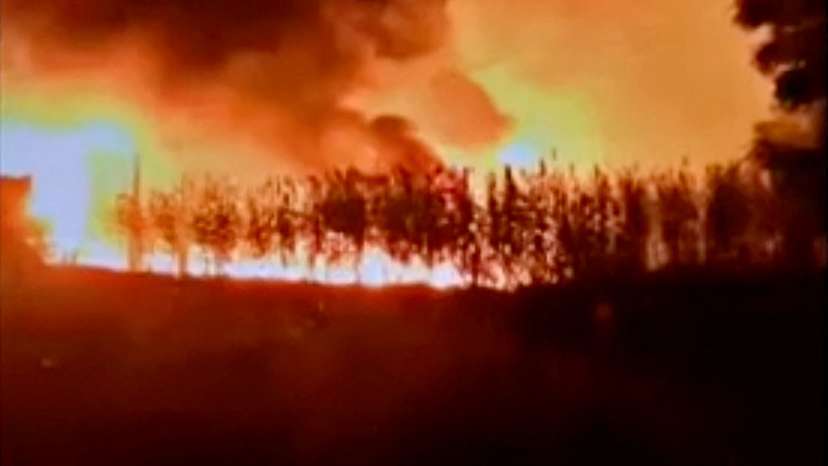 A fuel tanker crashed and exploded in Jigawa state in northern Nigeria