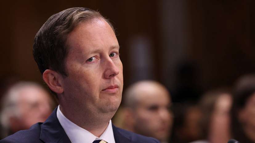 Sergio Gor testifies before a Senate Foreign Relations Committee hearing on nominations on Capitol Hill in Washington, D.C., U.S.