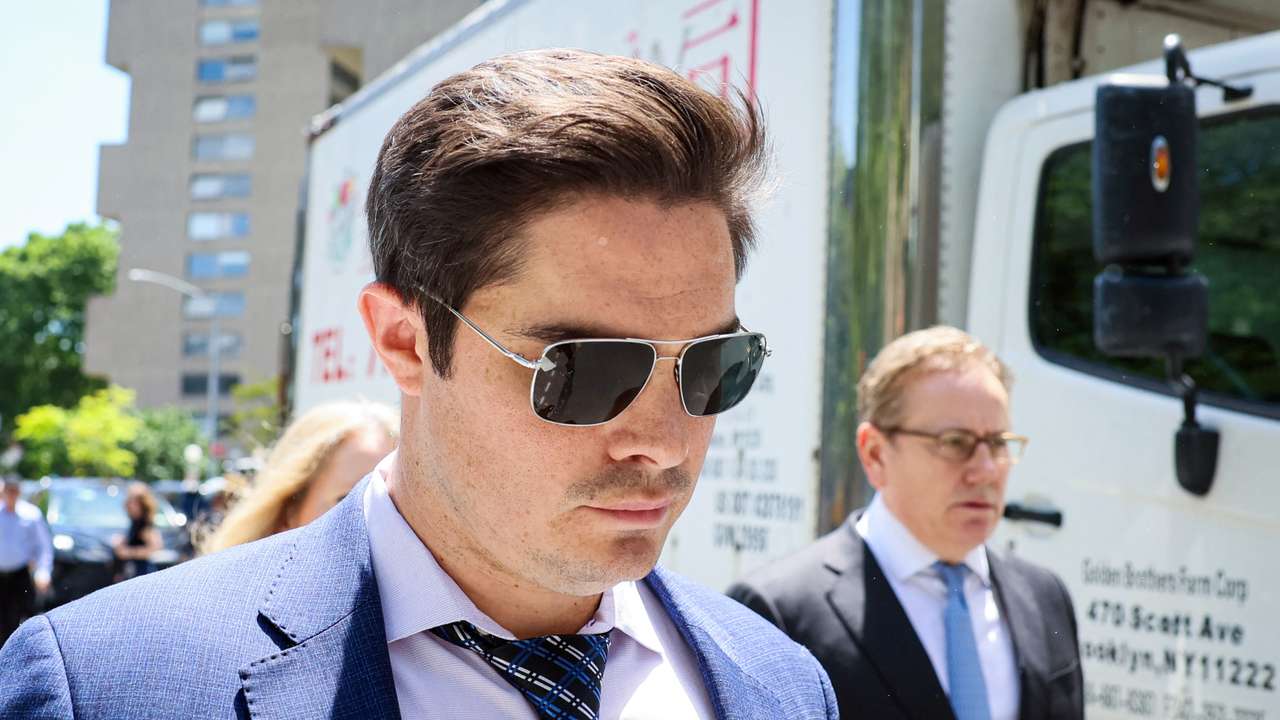 Ryan Salame, the former co-chief executive of FTX Digital Markets, exits the Federal Court in New York