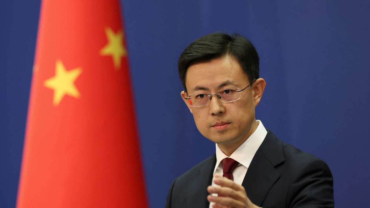 Chinese Foreign Ministry spokesperson Guo Jiakun in Beijing