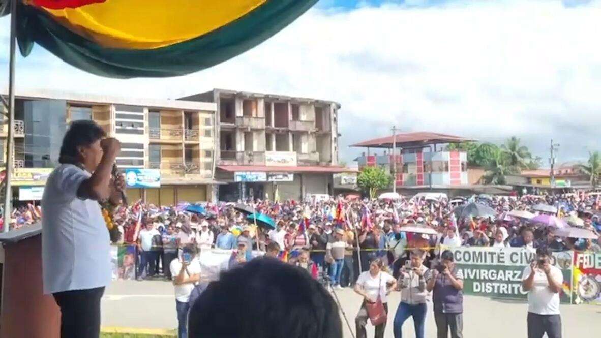 Morales alleges energy and mining deals with Washington are putting Bolivia's sovereignty at risk. Photo Credit: Viory