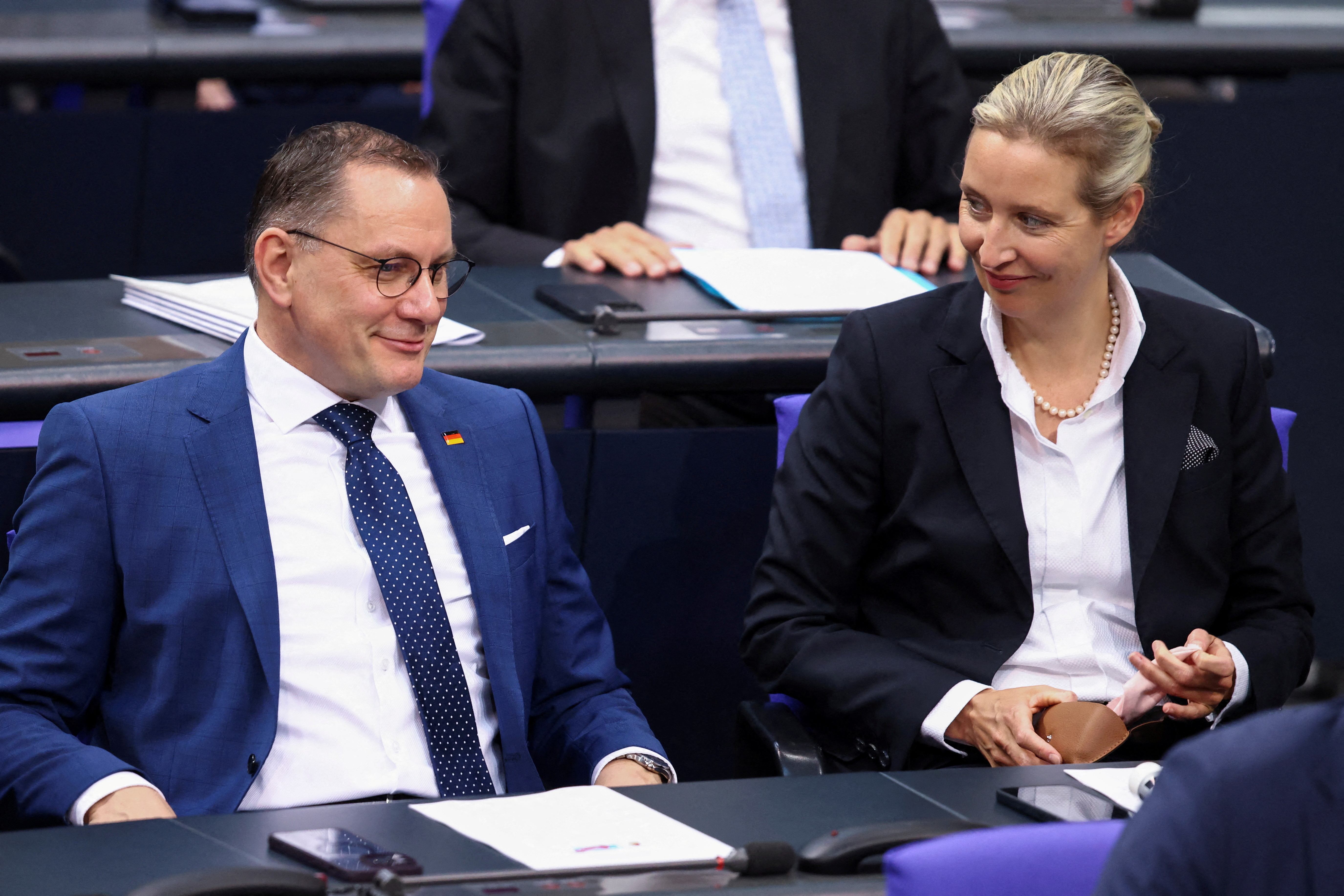 FILE PHOTO: Session of the lower house of parliament, Bundestag, in Berlin