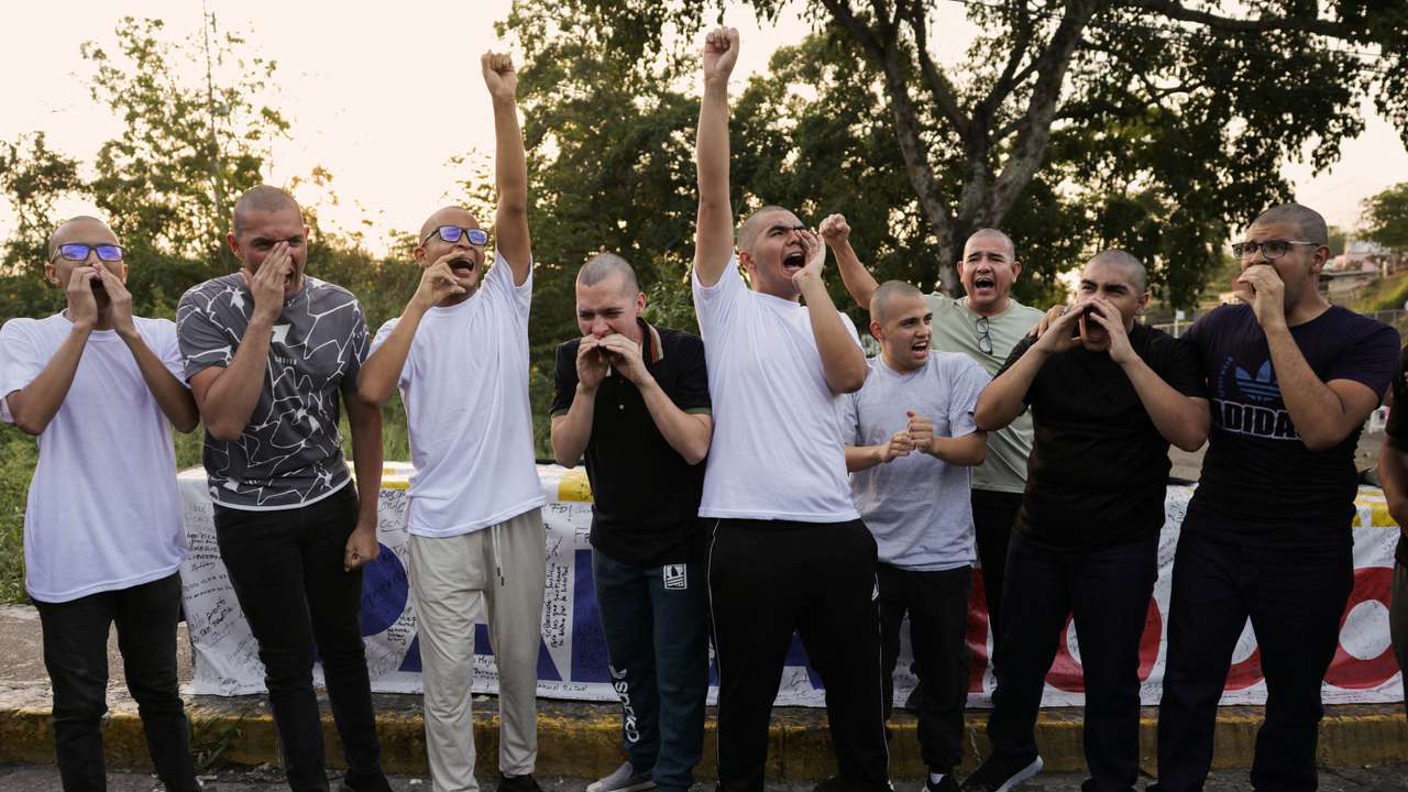 Political prisoners released from El Rodeo detention center