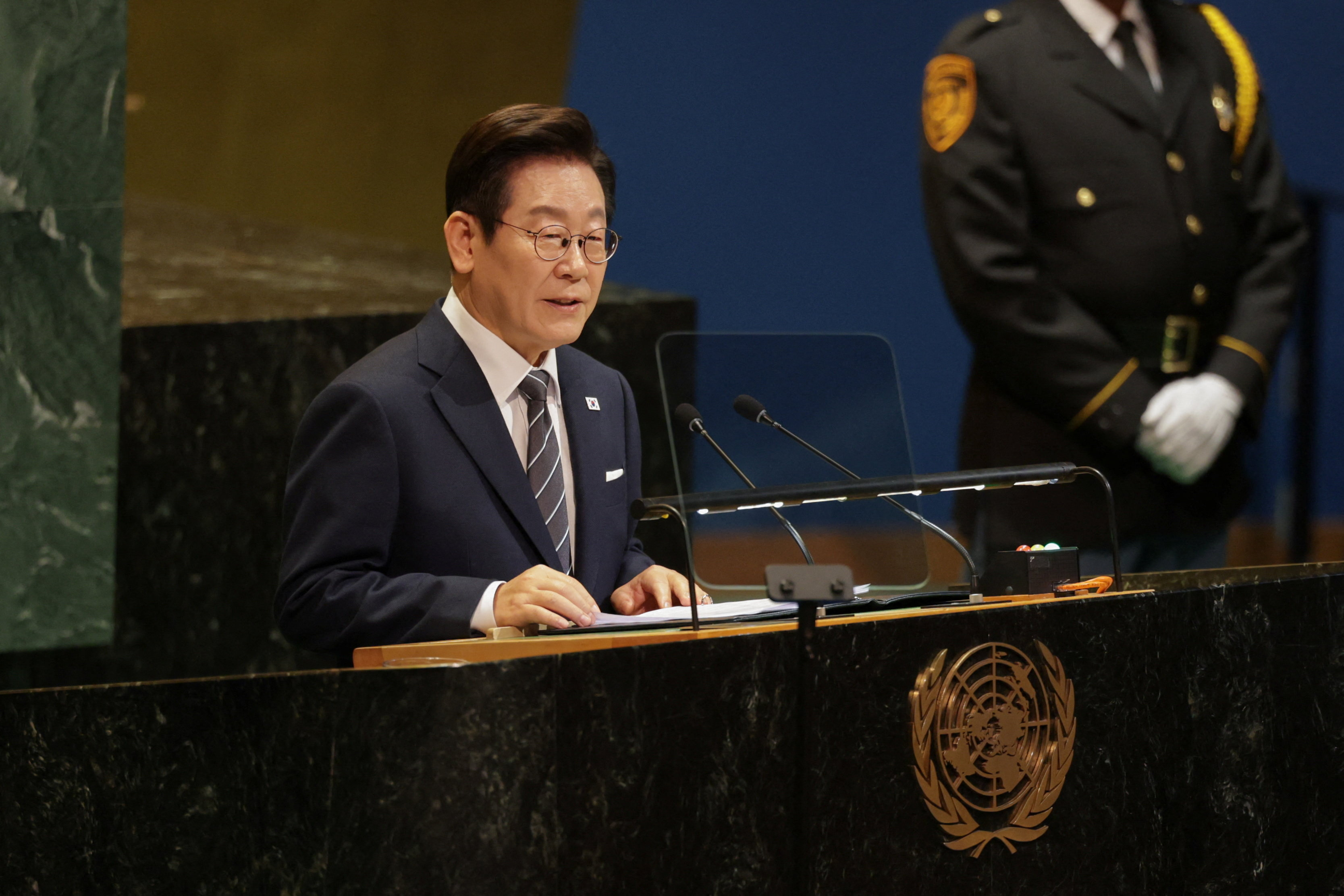 80th United Nations General Assembly, in New York City