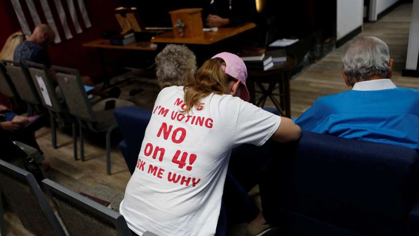 Evangelicals Pray For Donald Trump, in Largo