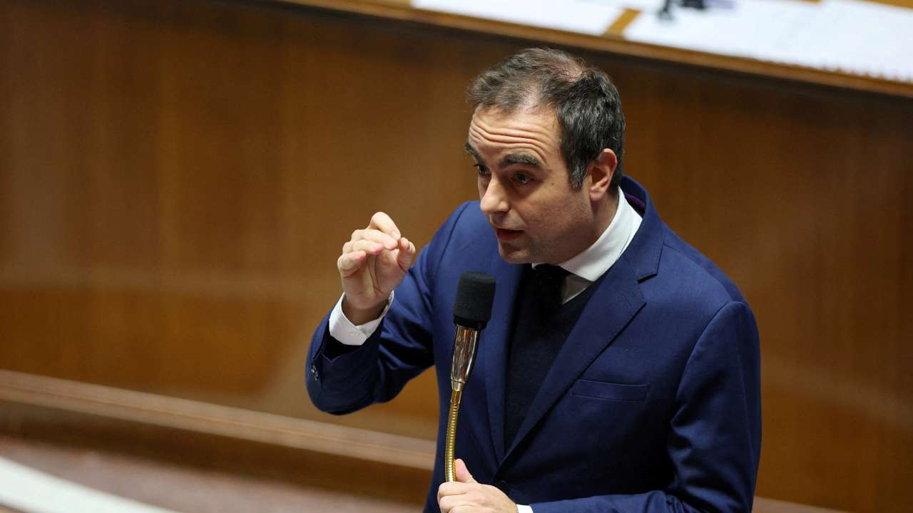 FILE PHOTO: Questions to the government session at the National Assembly in Paris