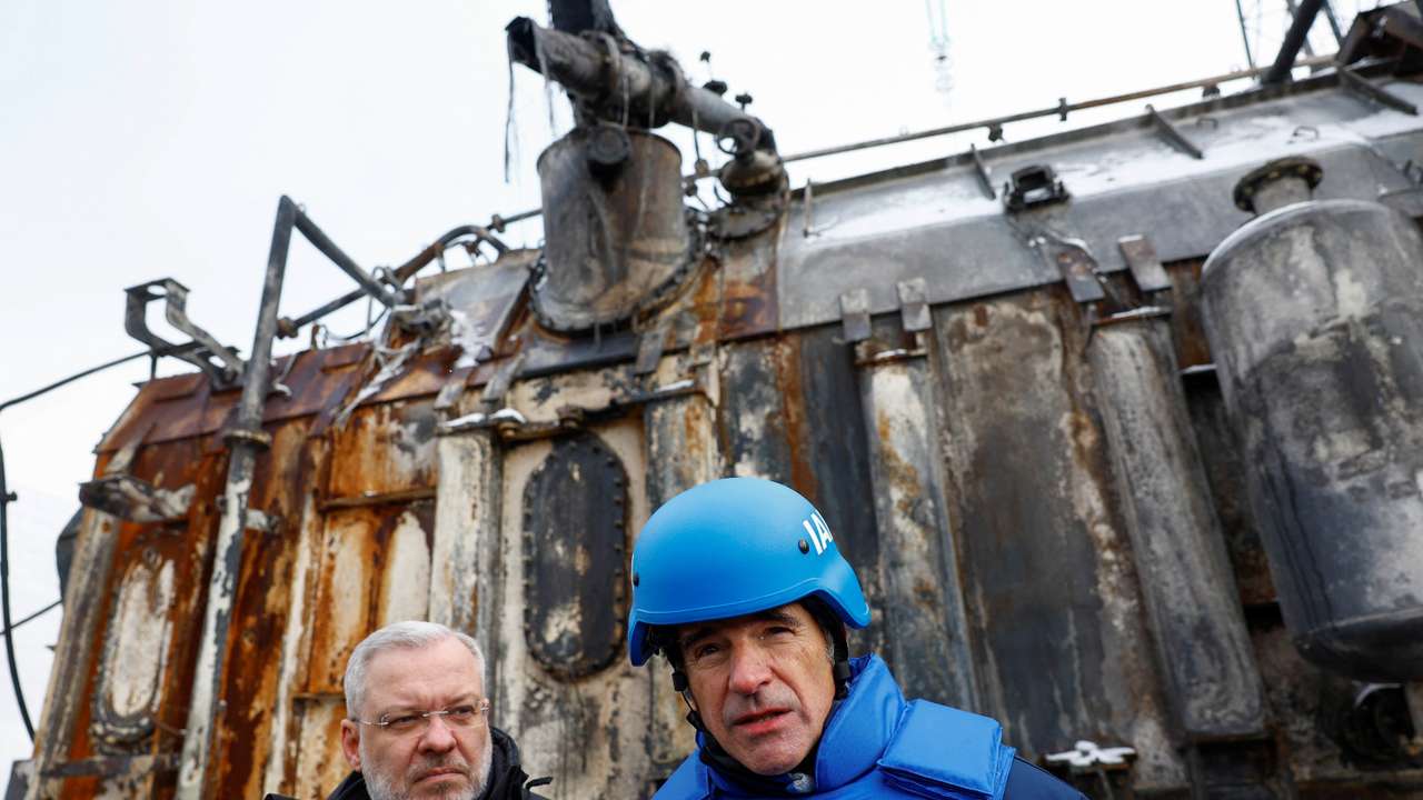 IAEA chief Grossi visits Ukraine