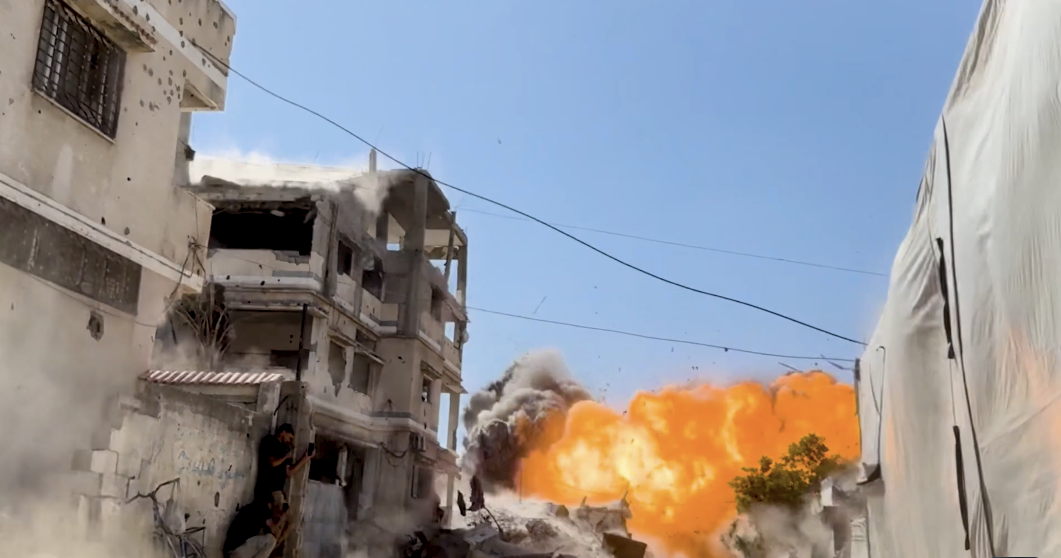 Israeli Missiles Hit Gaza City