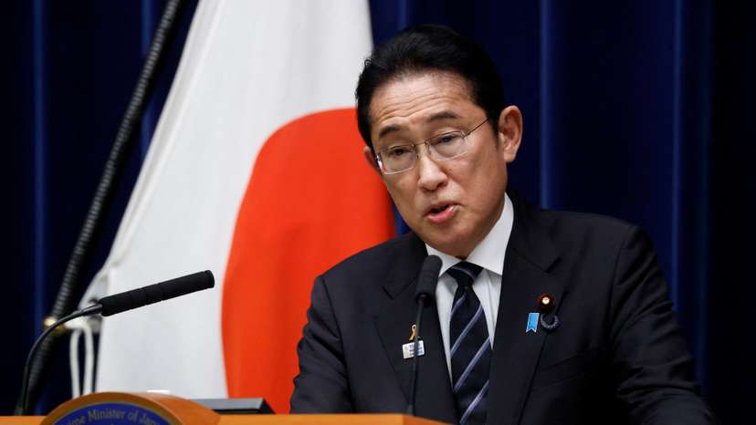 Kishida, Japan's prime minister, holds news conference in Tokyo