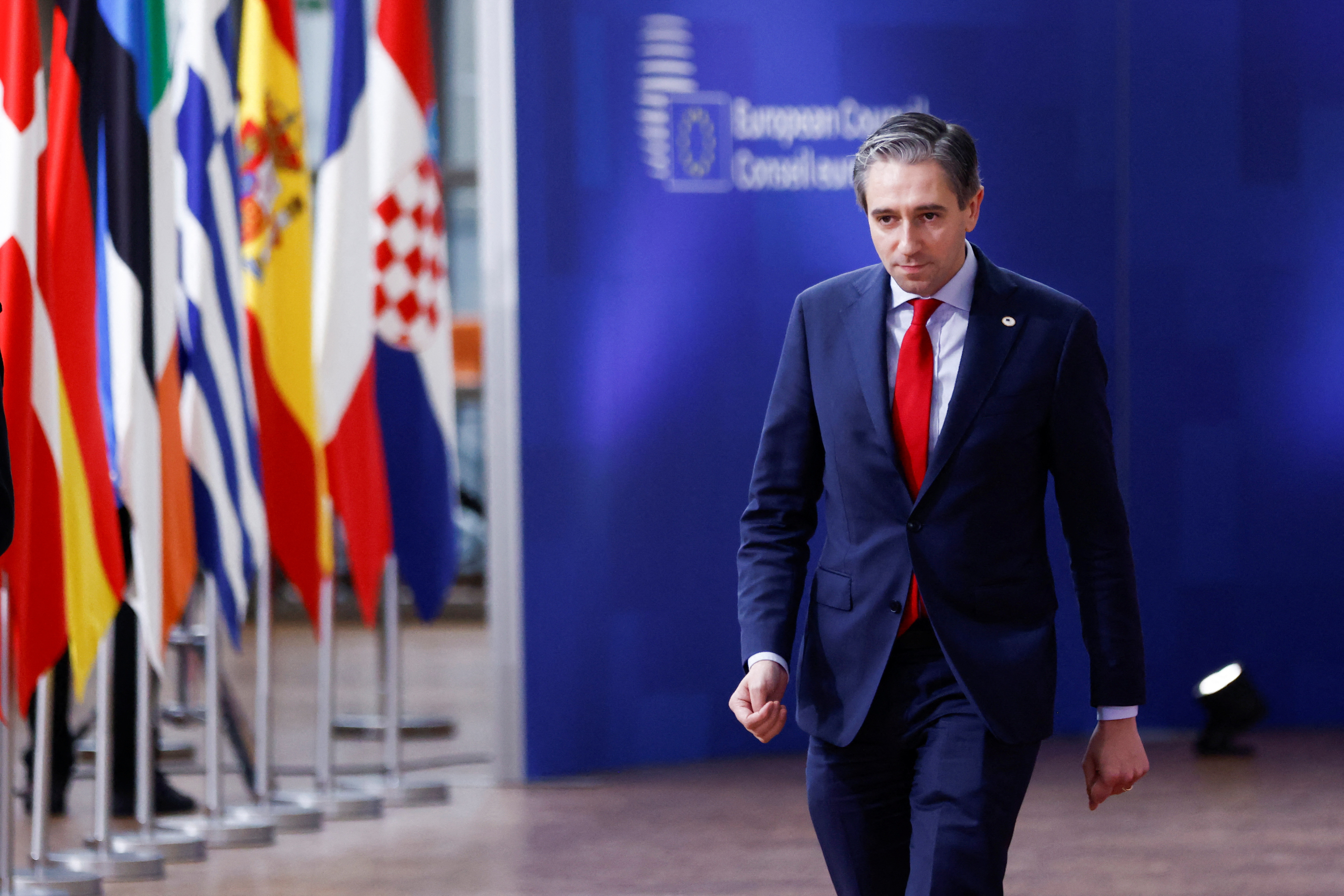 EU leaders hold a summit in Brussels