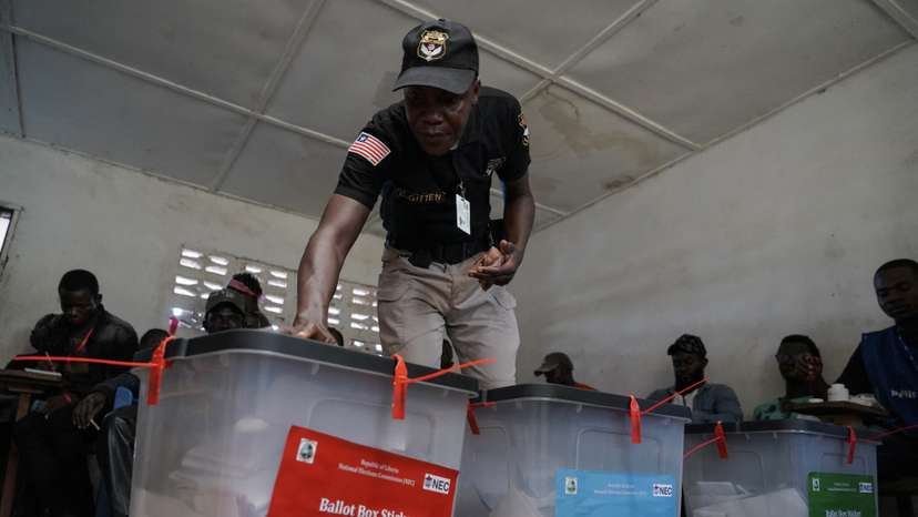 Presidential elections in Liberia