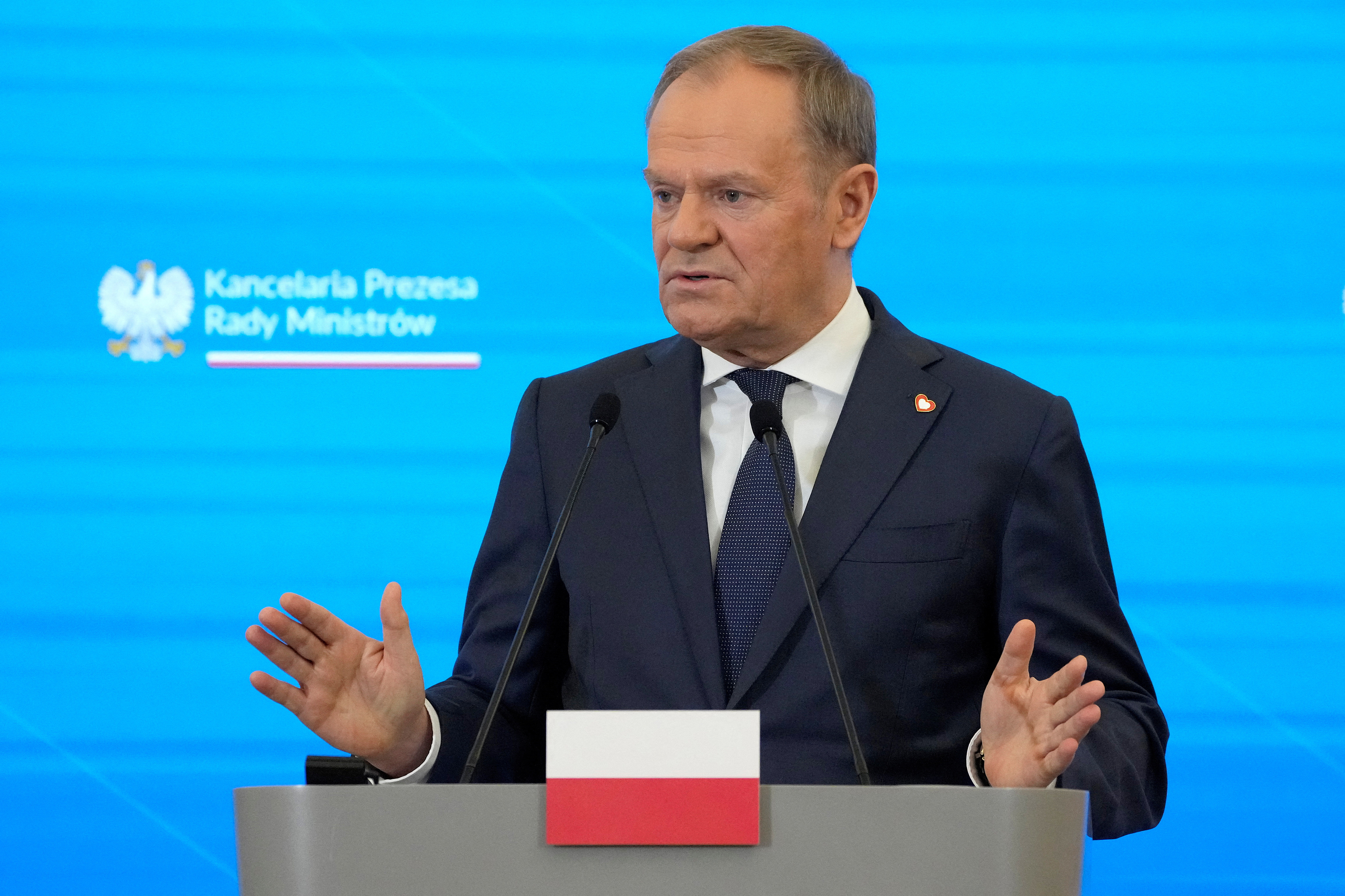 British Prime Minister Keir Starmer visits Poland