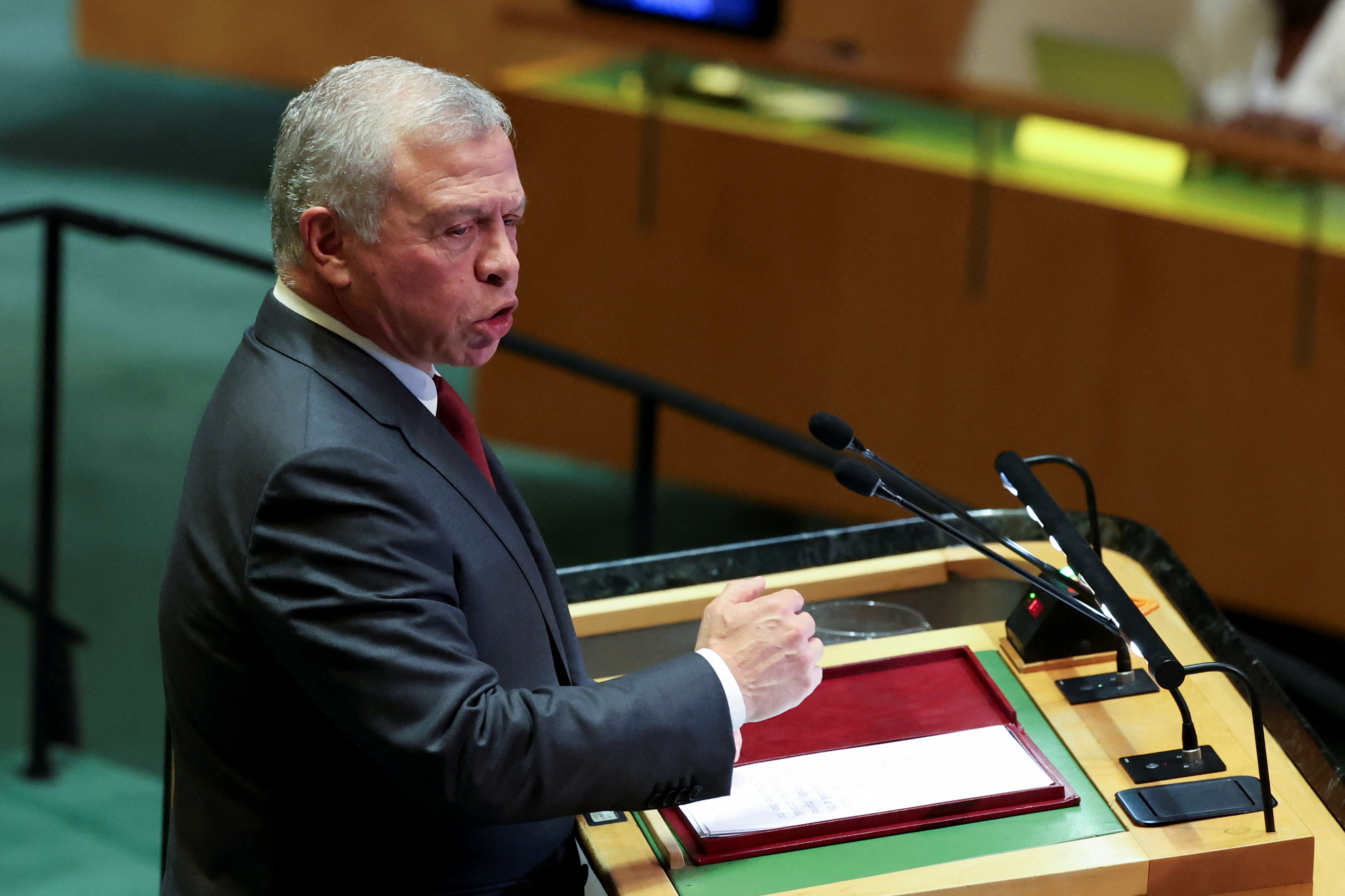 World leaders take part in the 79th annual U.N. General Assembly high-level debate