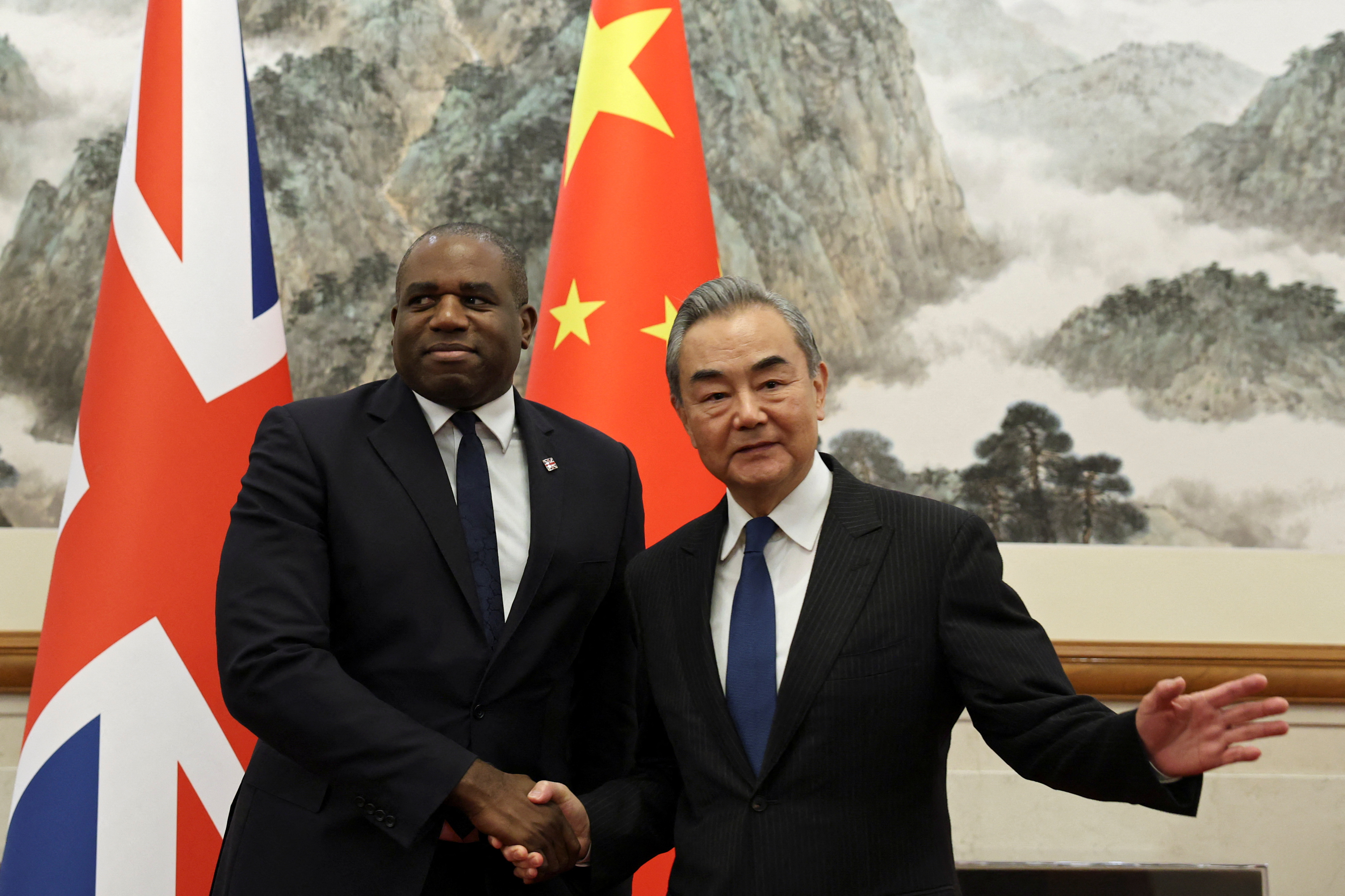 British Foreign Secretary David Lammy visits Beijing