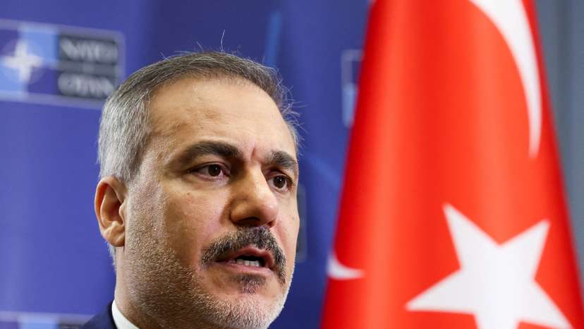 Interview with Turkish FM Hakan Fidan in Brussels