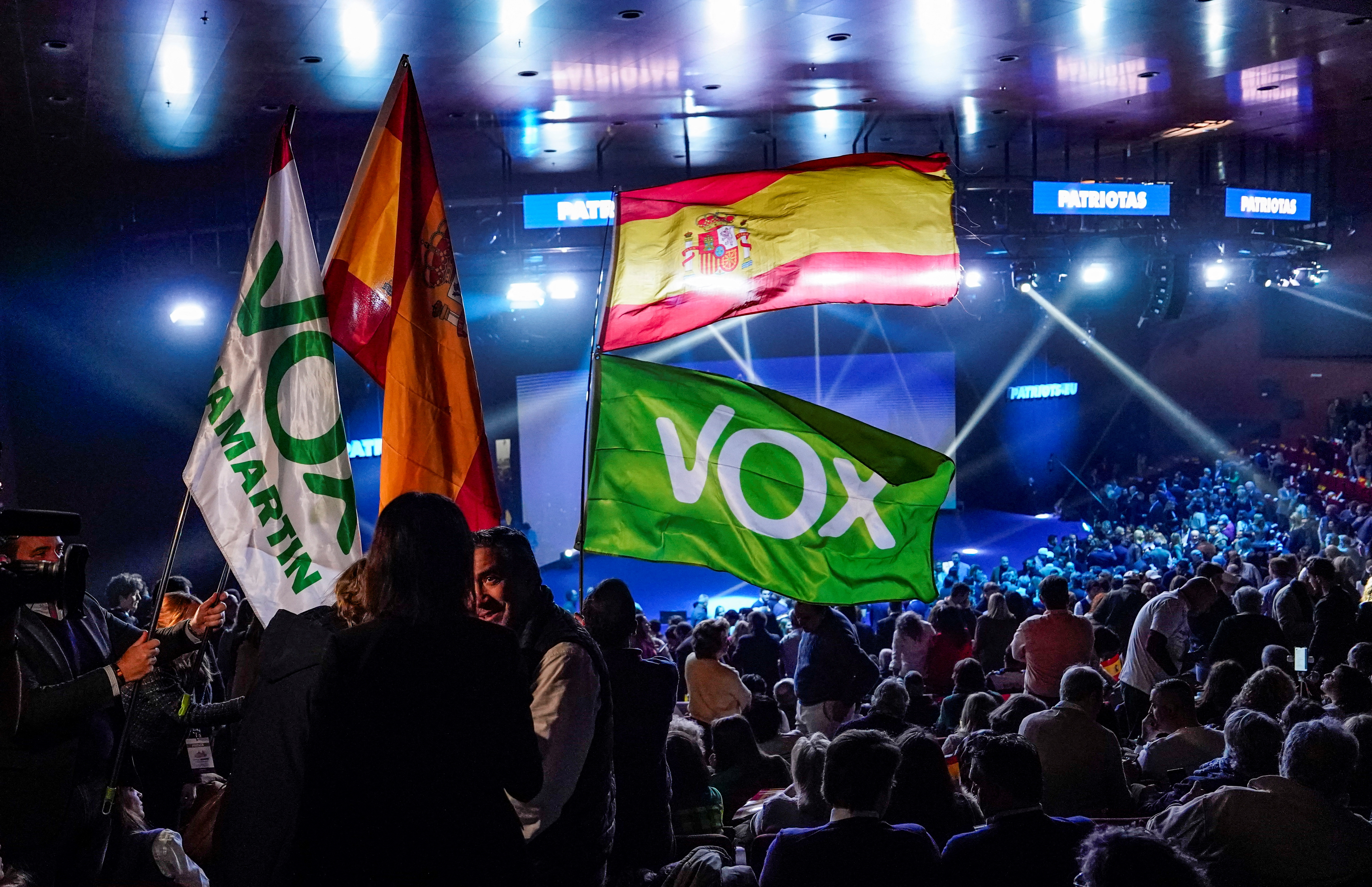 Spanish far-right party VOX holds rally with other European far-right leaders