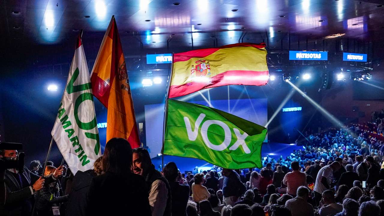 Spanish far-right party VOX holds rally with other European far-right leaders