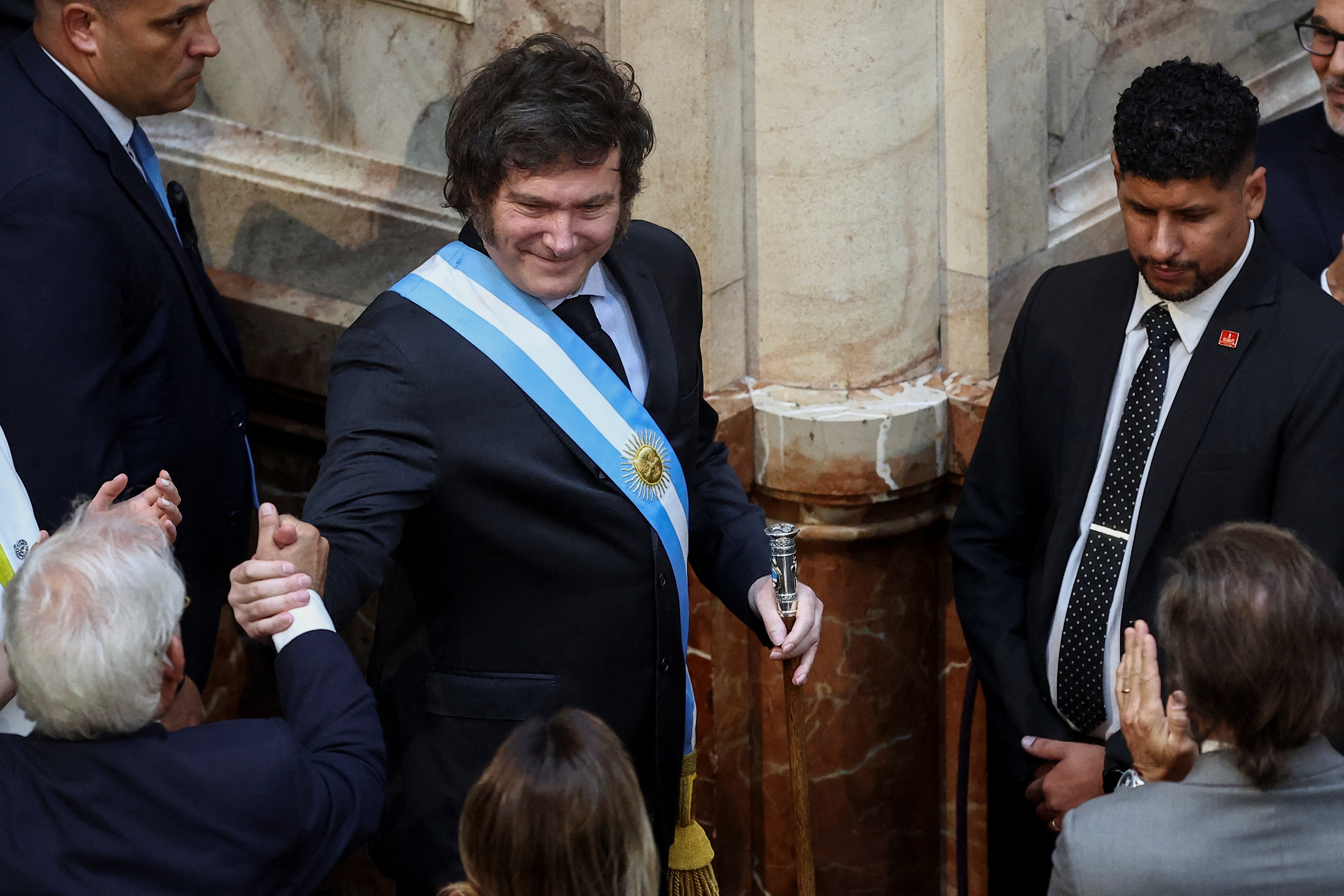 President Milei addresses the Parliament at the opening of the annual sessions