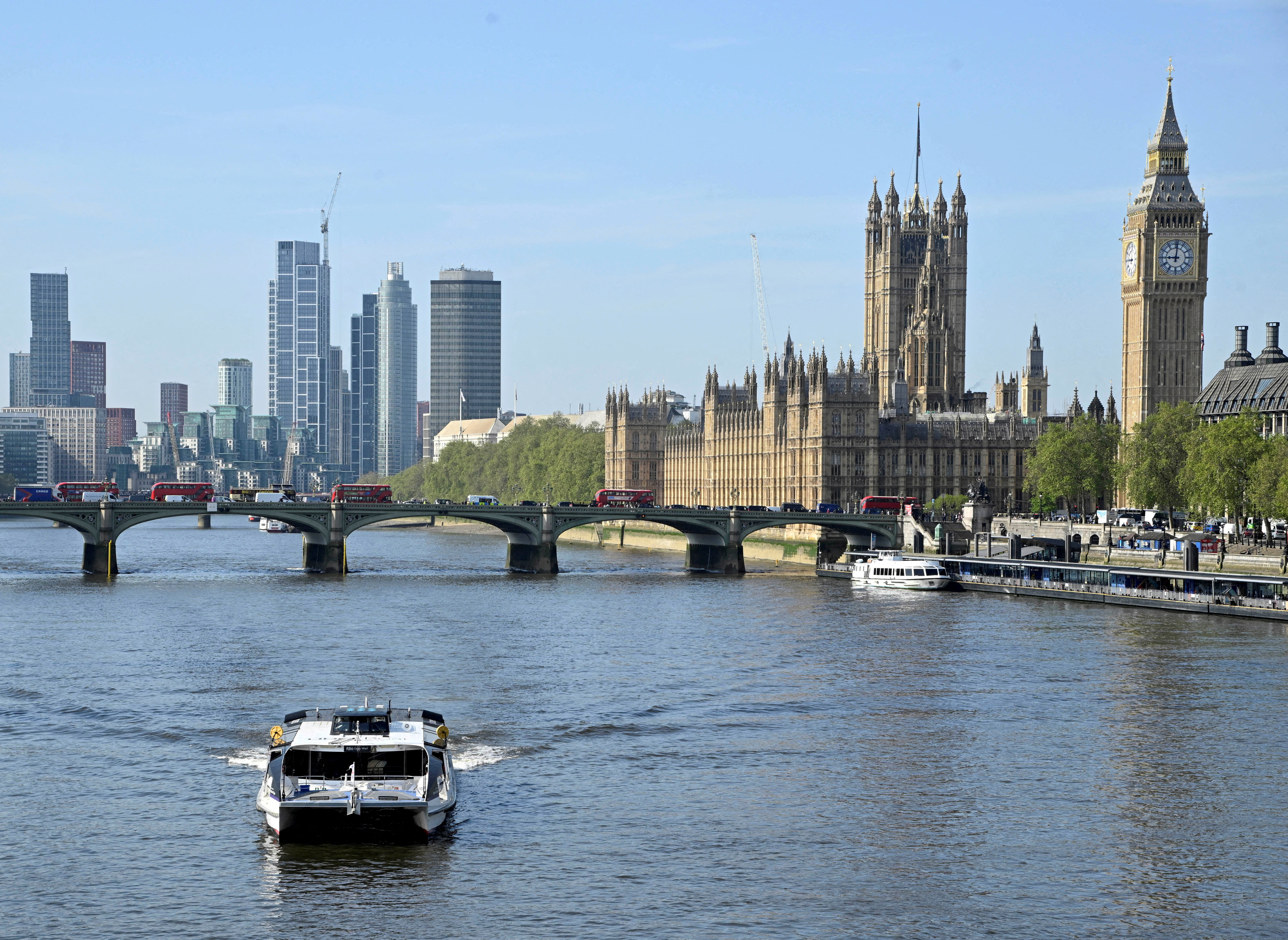 FILE PHOTO: River Thames and Houses of Parliament
