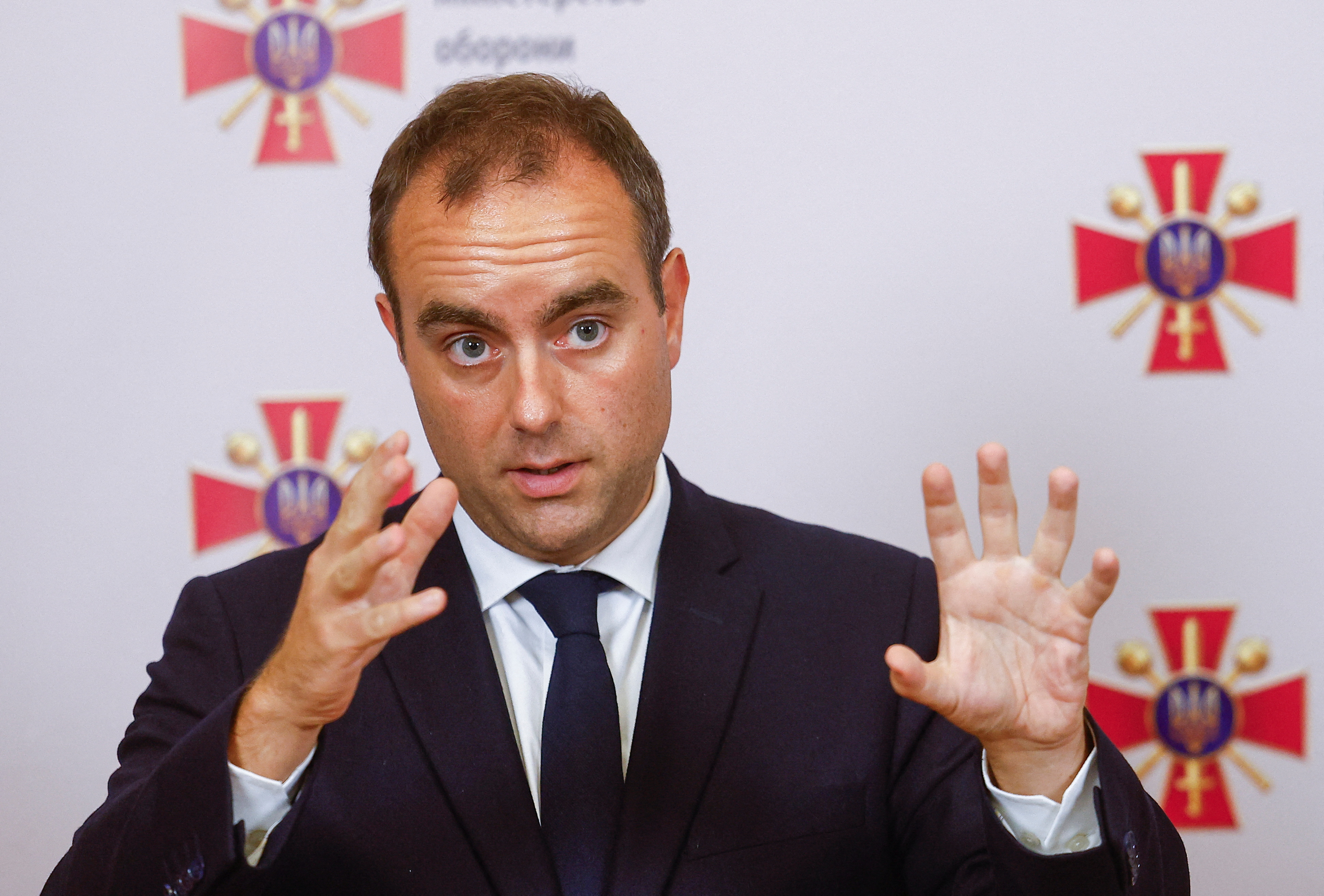 French Defence Minister Lecornu meets Ukrainian counterpart Umerov in Kyiv