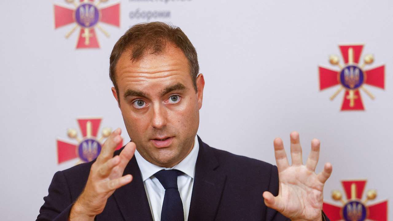French Defence Minister Lecornu meets Ukrainian counterpart Umerov in Kyiv