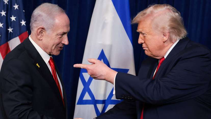 U.S. President Trump meets Israeli PM Netanyahu at Trump’s Mar-a-Lago club, in Palm Beach