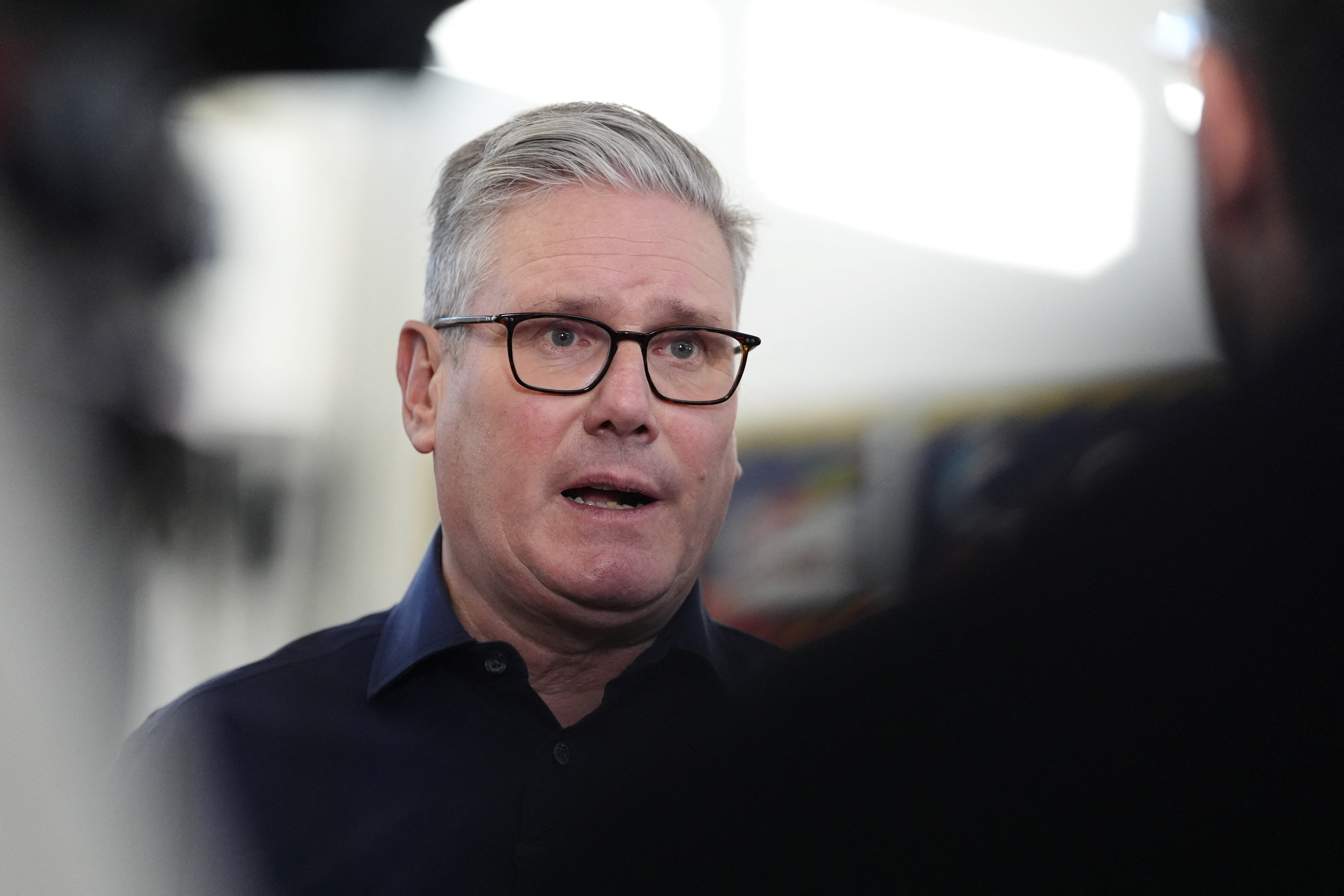 Keir Starmer visit to Reading