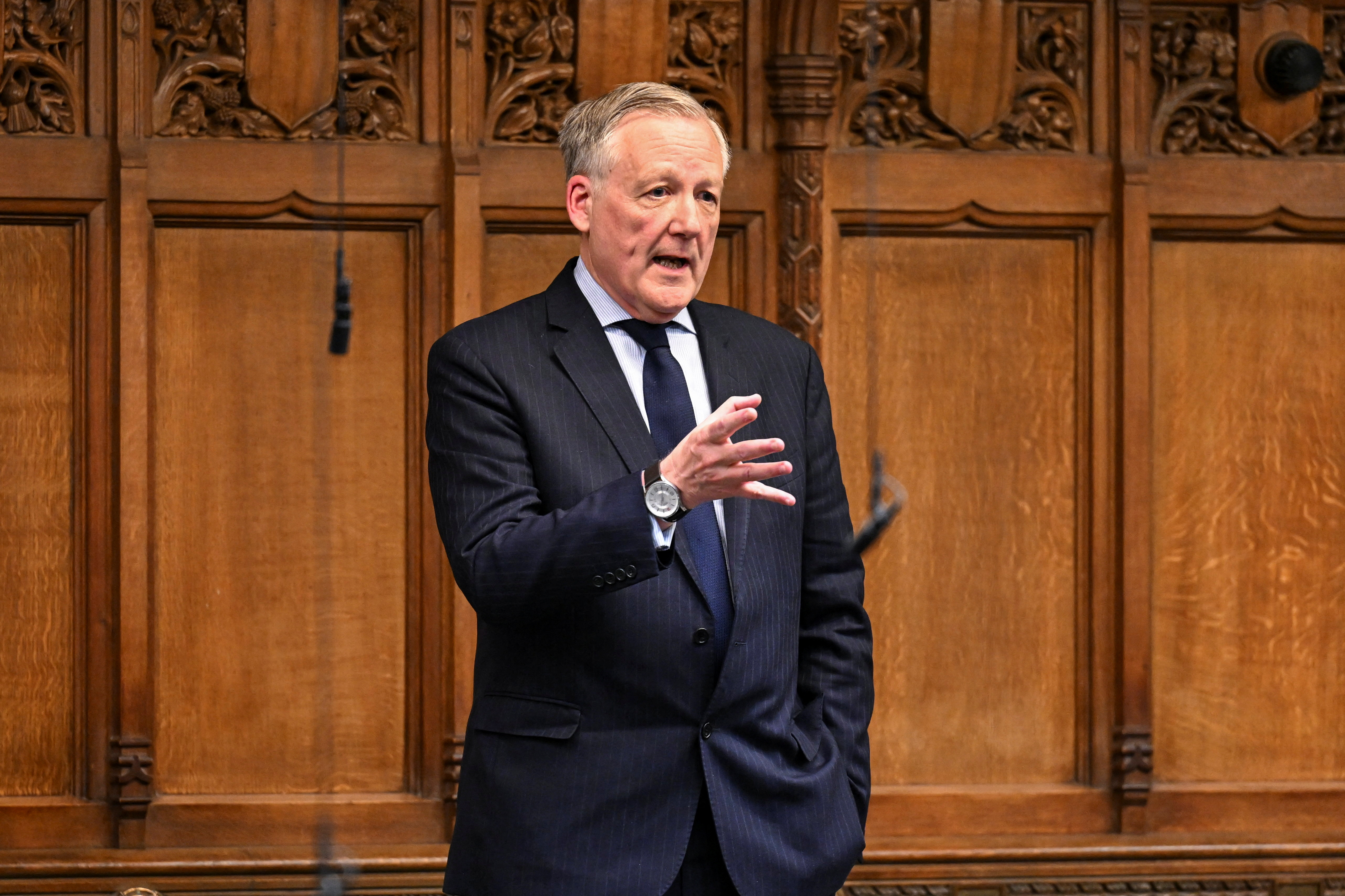 FILE PHOTO: Infected Blood Compensation Scheme debate at the House of Commons in London