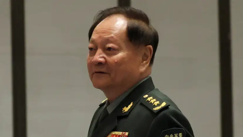 FILE PHOTO: Central Military Commission Vice Chairman Zhang Youxia in Qingdao
