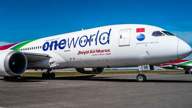 Royal Air Maroc plane