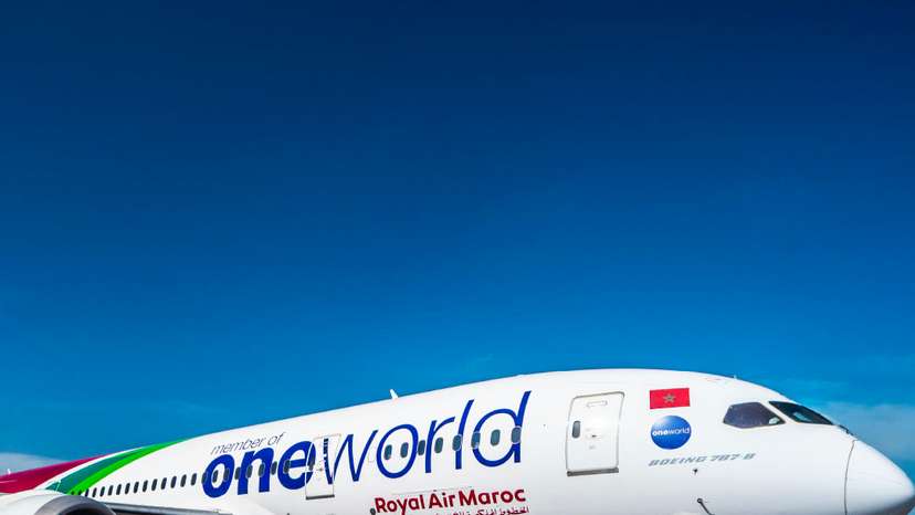Royal Air Maroc plane