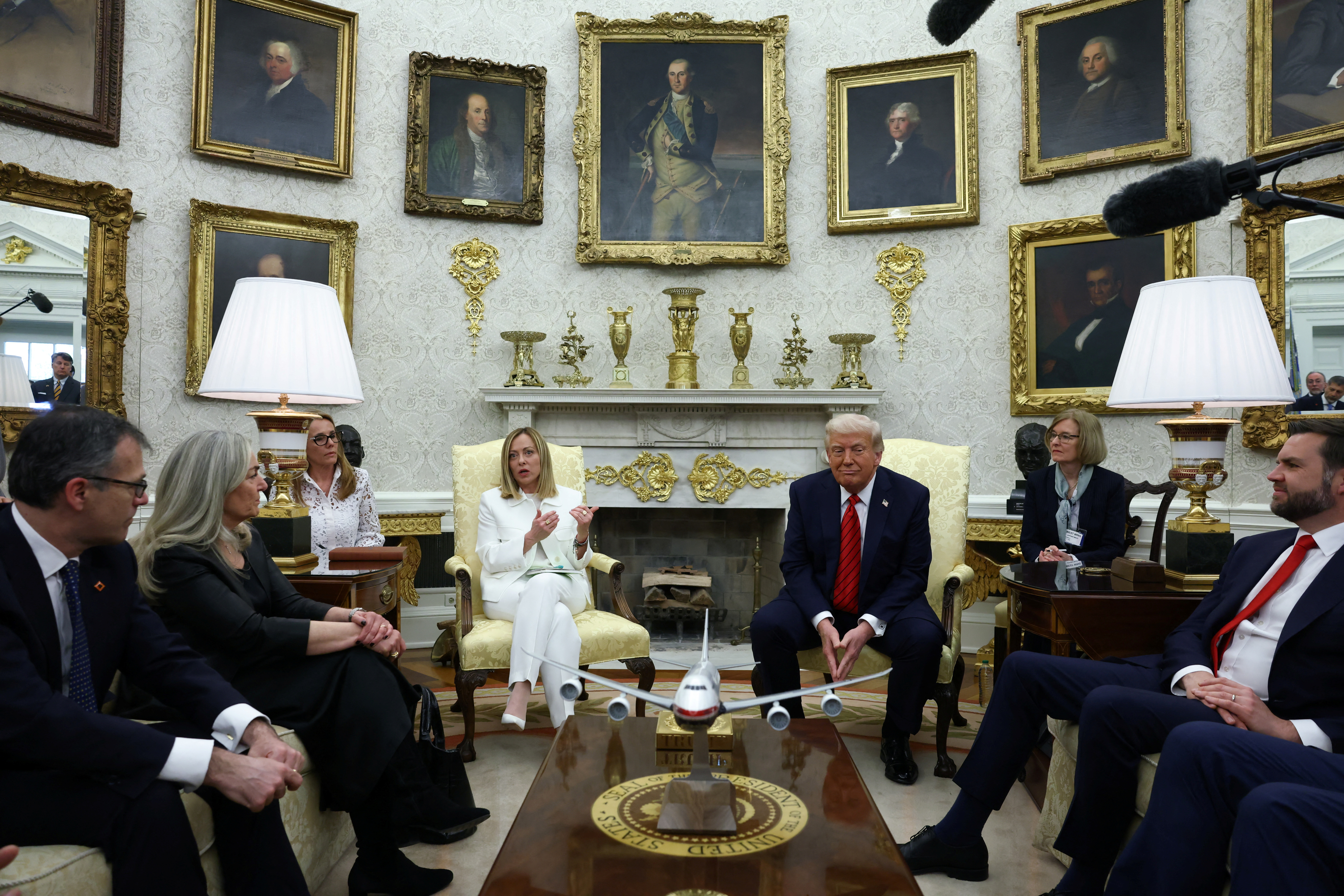 Italian PM Meloni visits the U.S.