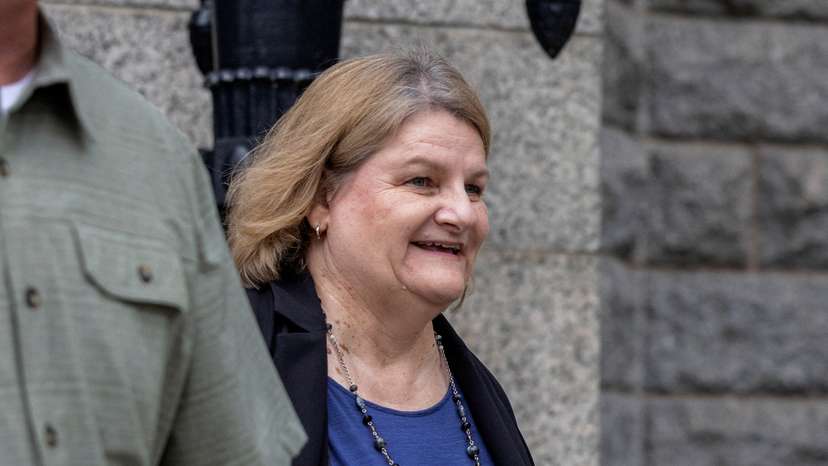 FILE PHOTO: Milwaukee County Judge Hannah Dugan appears at court