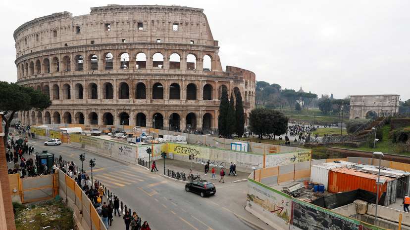 FILE PHOTO: General view of the Colosseum in Rome