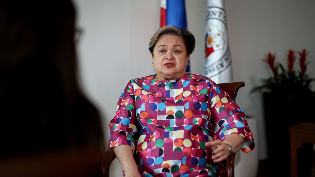 Reuters interviews Philippine Foreign Affairs Secretary Ma. Theresa Lazaro