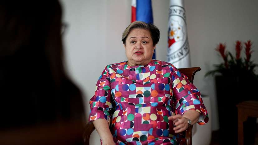 Reuters interviews Philippine Foreign Affairs Secretary Ma. Theresa Lazaro