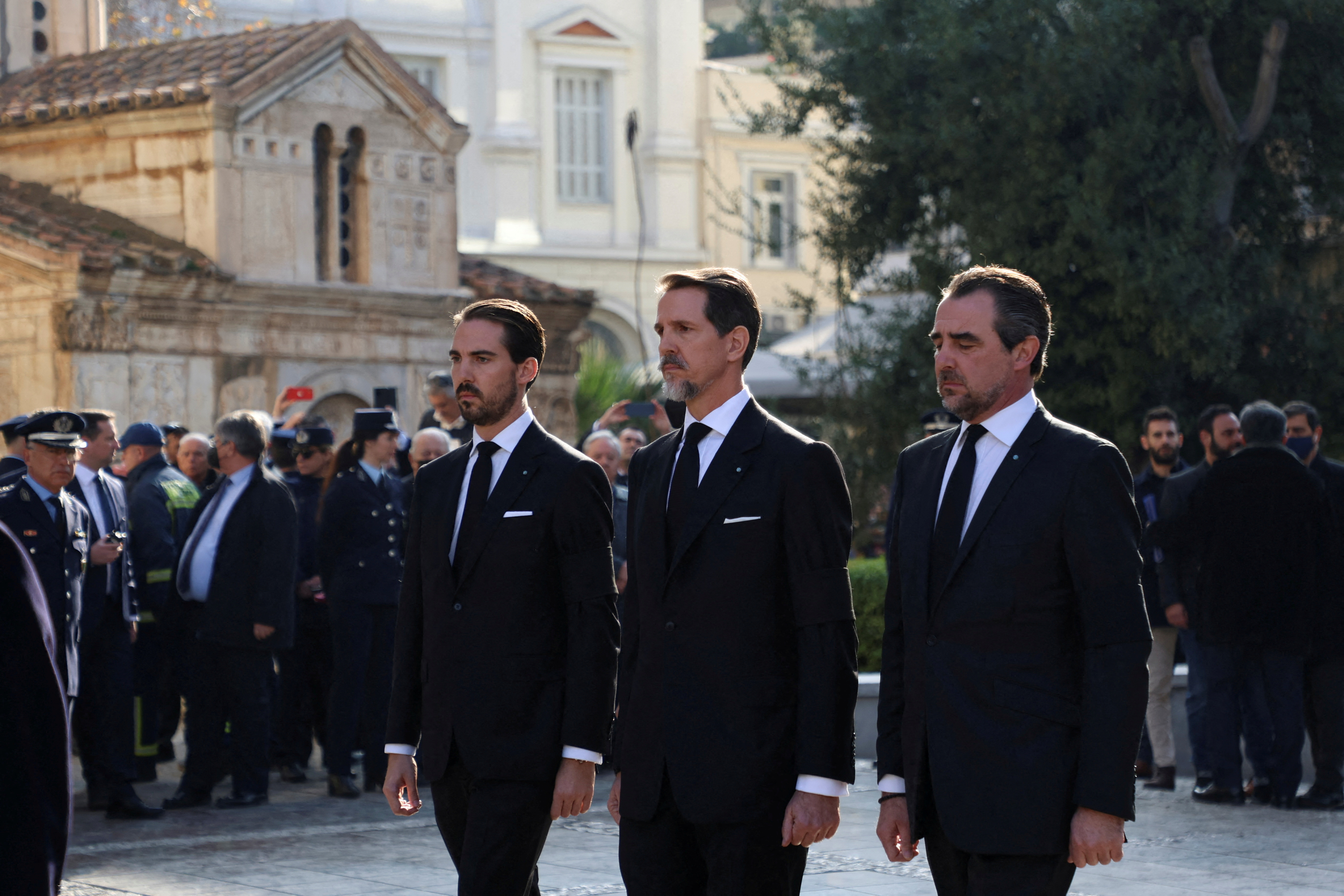 FILE PHOTO: Funeral of former King of Greece Constantine II, in Athens